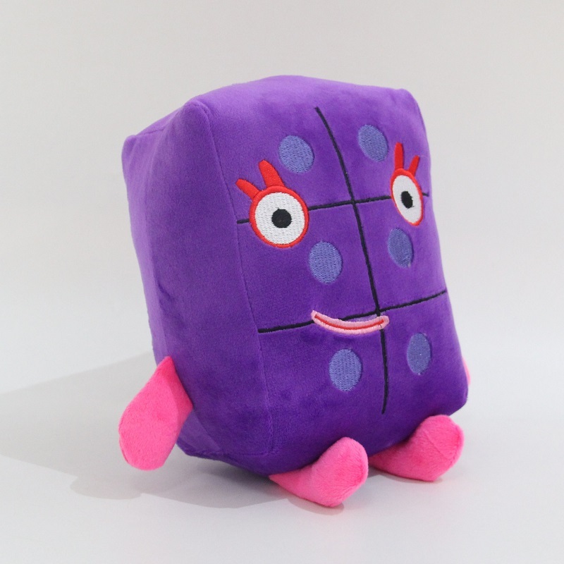 Numberblocks Purple Purple Plush Toy