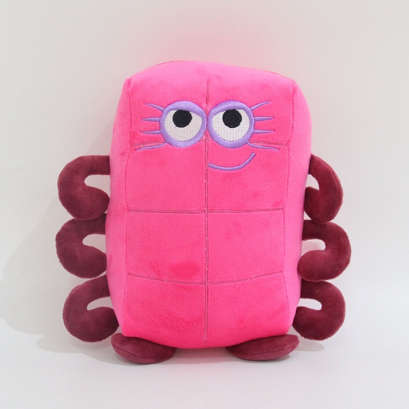 Numberblocks Purple multicolour Pink Toy