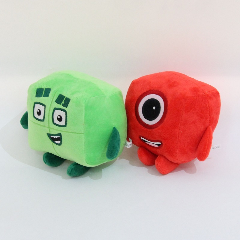 Numberblocks Purple Green Plush Toy
