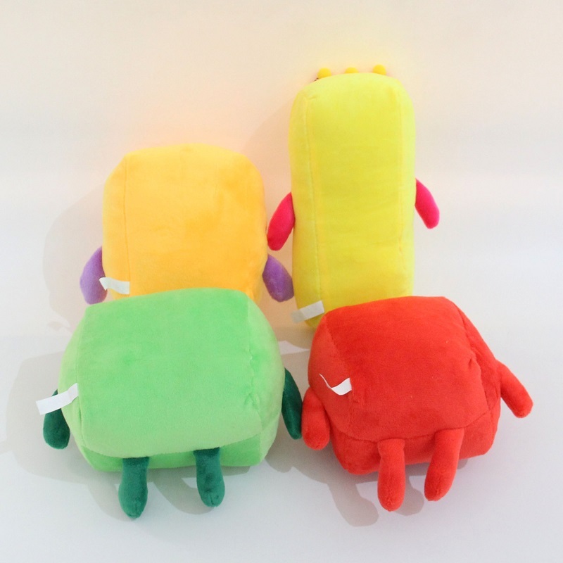 Numberblocks Purple Green Plush Toy