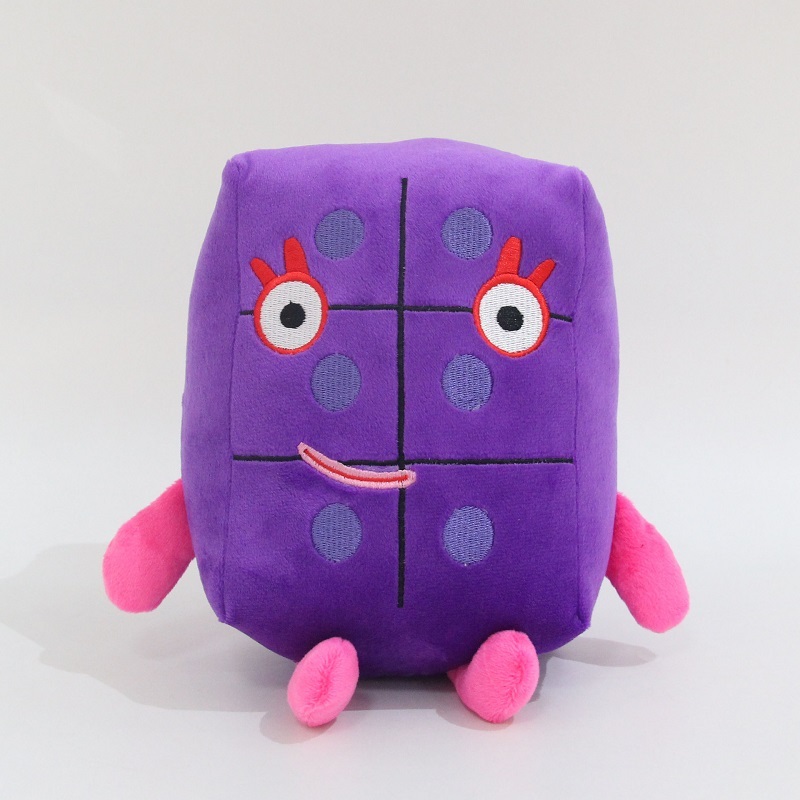 Numberblocks Purple Purple Plush Toy