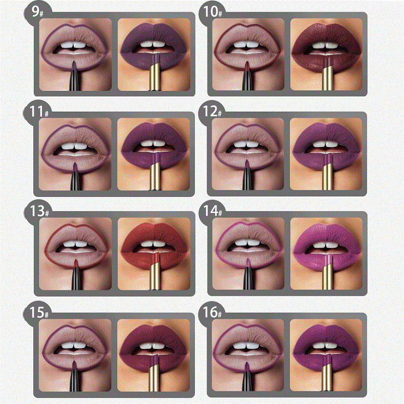 Dual-Ended Matte Lipstick Pen