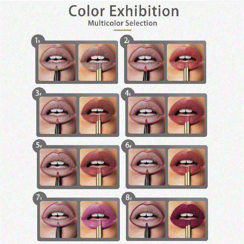 Dual-Ended Matte Lipstick Pen