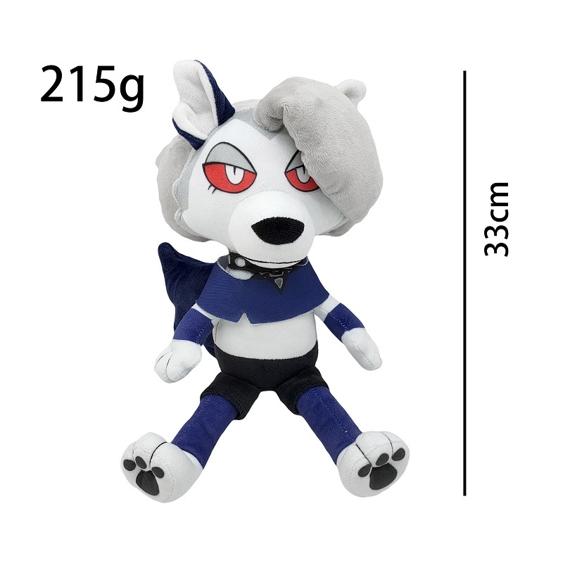 Grey Wolf Plush Toy