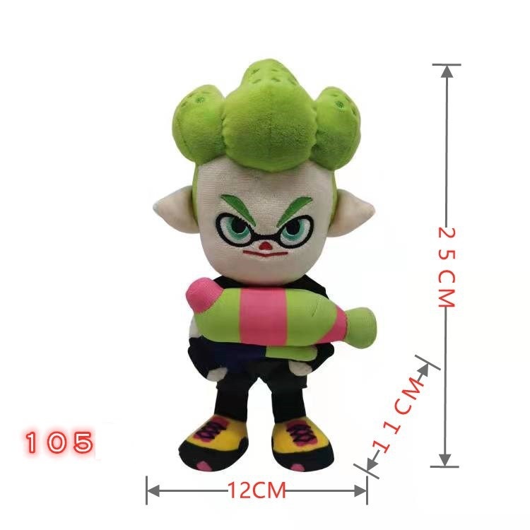 switch splatoon2 boy plush doll