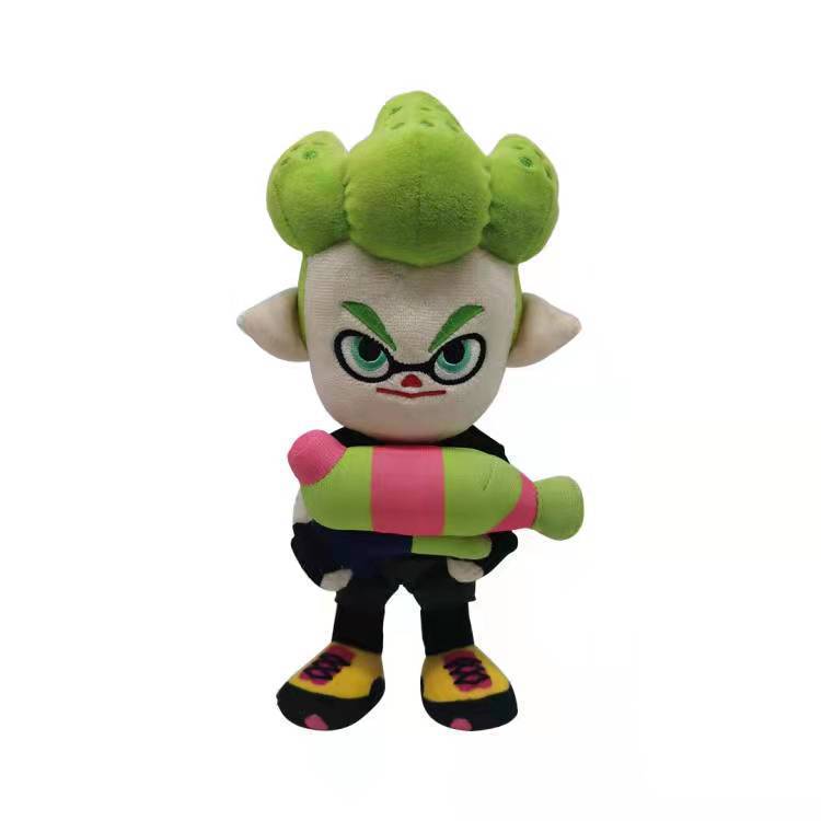 switch splatoon2 boy plush doll