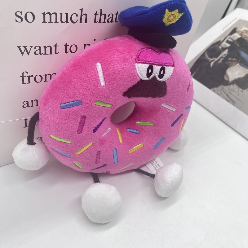Brain Game doughnut plush toy
