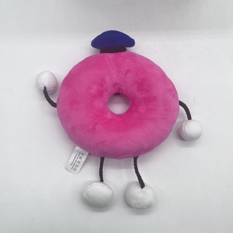 Brain Game doughnut plush toy