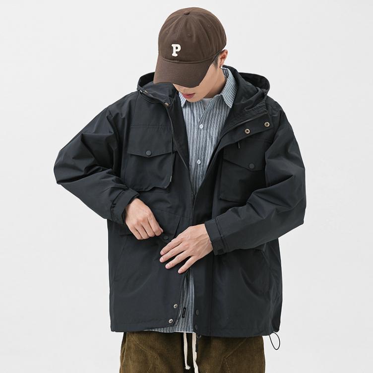Oversized Utility Work Jacket