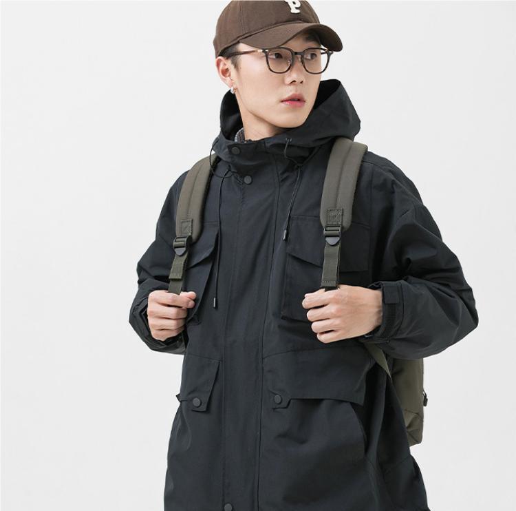 Oversized Utility Work Jacket