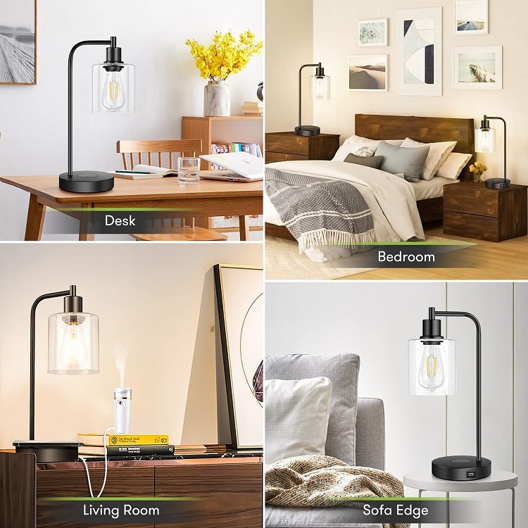 Wireless Charging Table Lamp