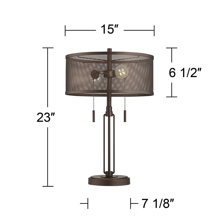 Industrial Style Metal Table Lamp