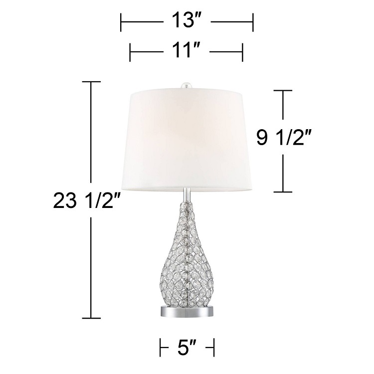Modern Crystal Table Lamp