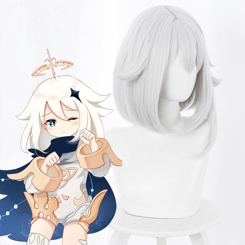 Paimon Cosplay Wig