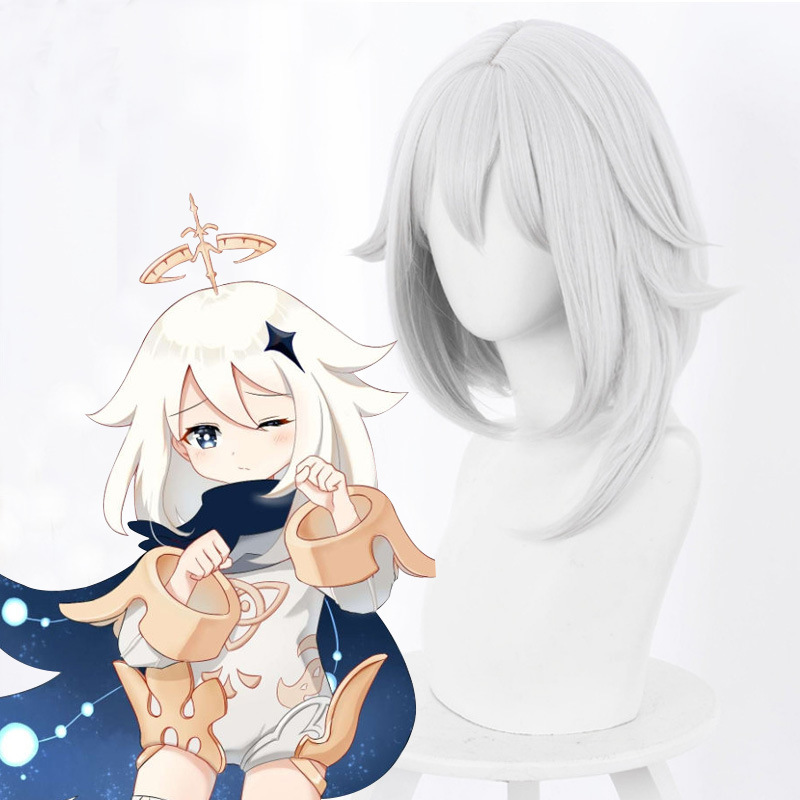 Paimon Cosplay Wig