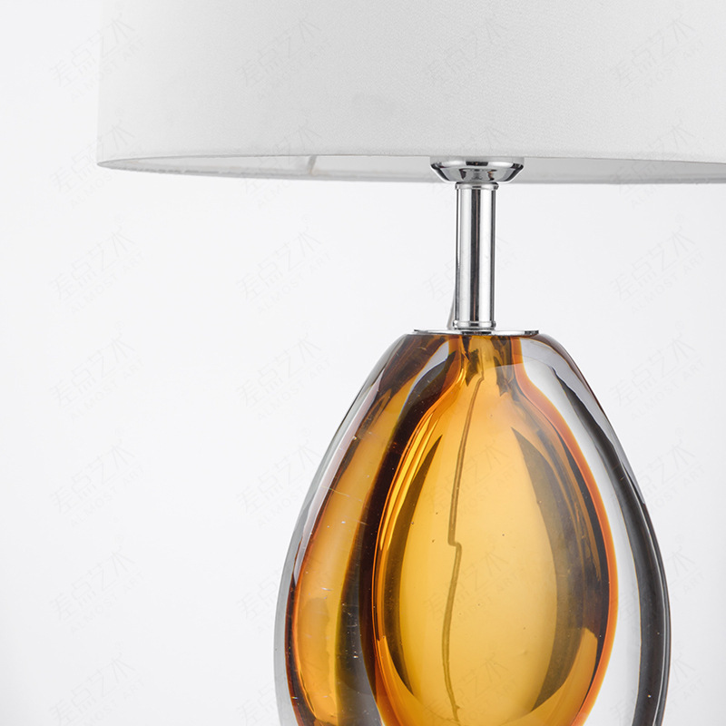 Luxury Art Glass Table Lamp