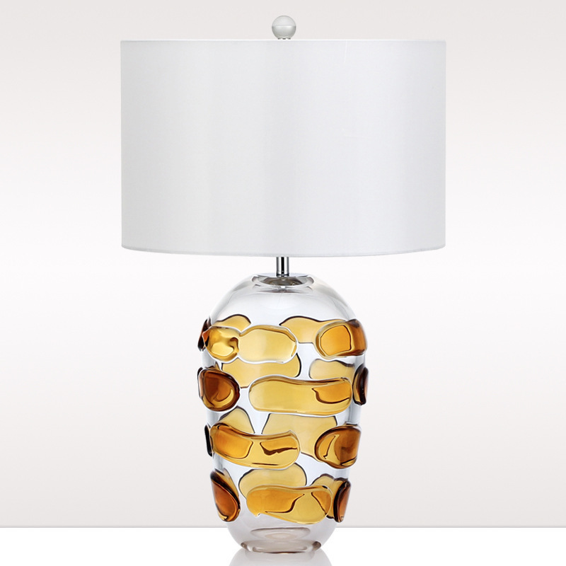 Decorative Art Glass Table Lamp
