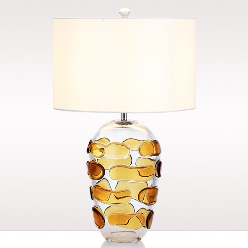 Decorative Art Glass Table Lamp
