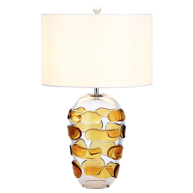 Decorative Art Glass Table Lamp