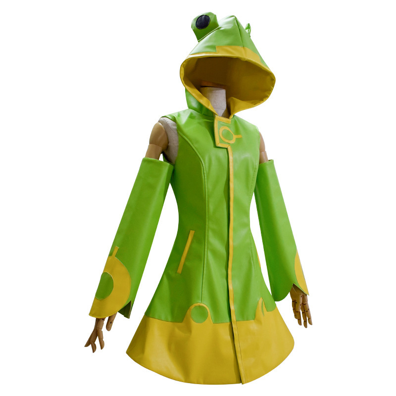 Cardcaptor Sakura Frog Raincoat Cosplay Costume