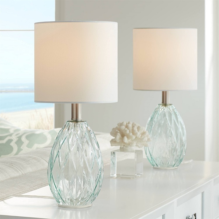 Modern Clear Glass Table Lamp