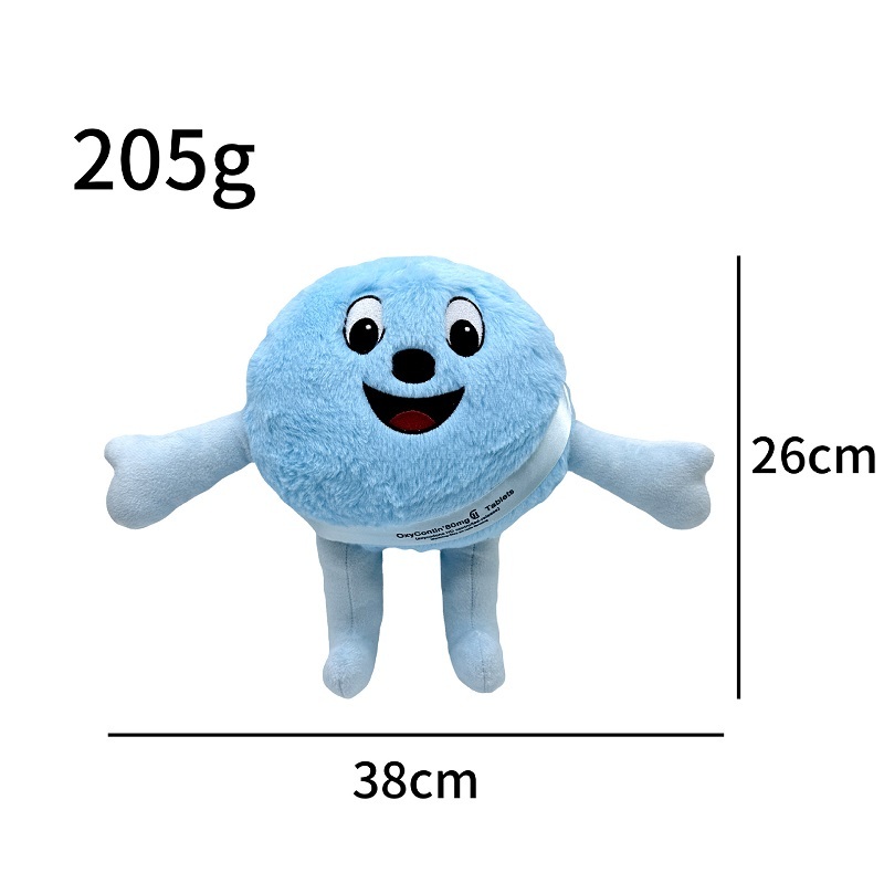 Painkiller Blue ball Plush Doll