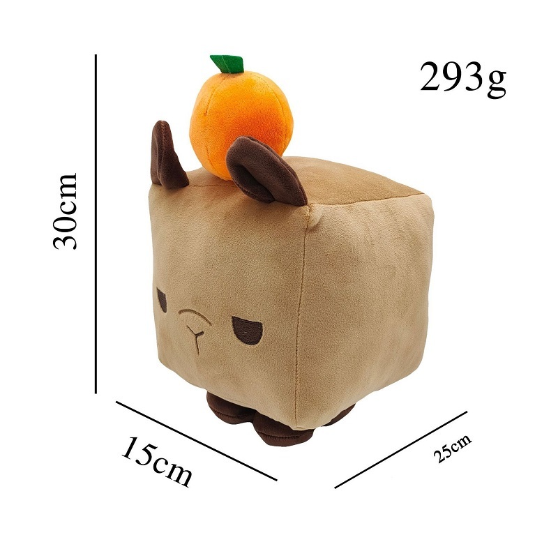 Big Games Orange Cat Plush Toy