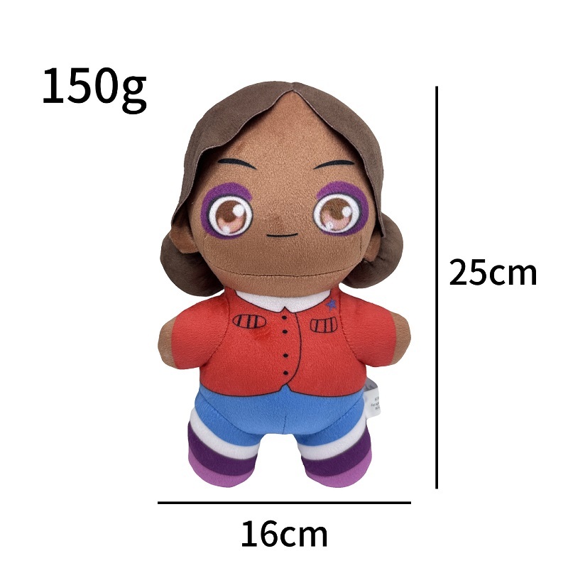 Round eyed little girl Plush Toy