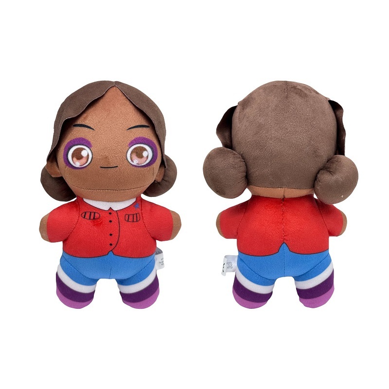 Round eyed little girl Plush Toy