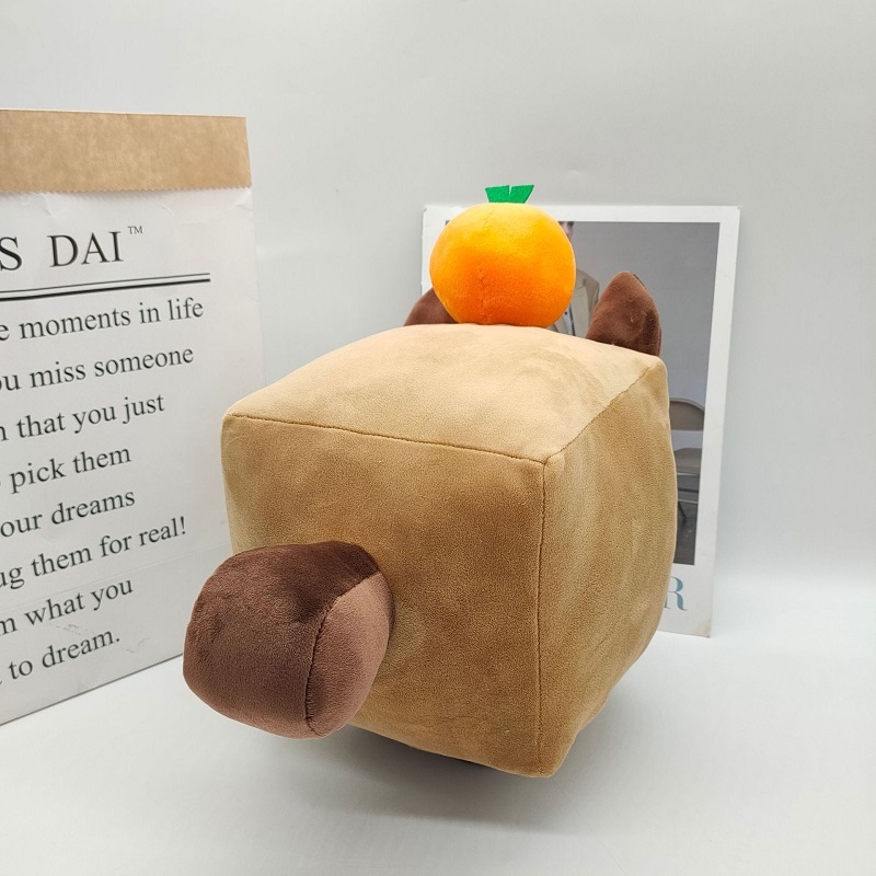 Big Games Orange Cat Plush Toy