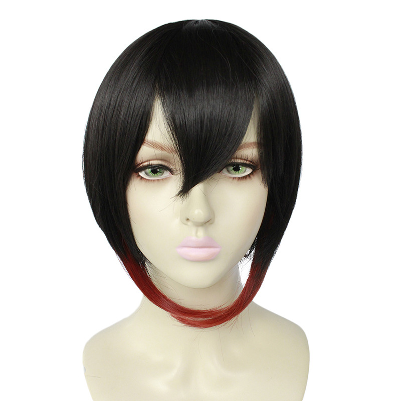 Tokisaki Kurumi Asymmetric horsetail Cosplay Wig