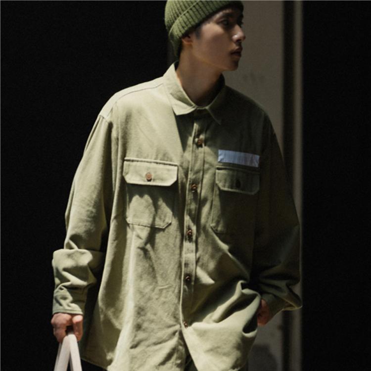 Heavy-Duty Workwear Shirt Coat