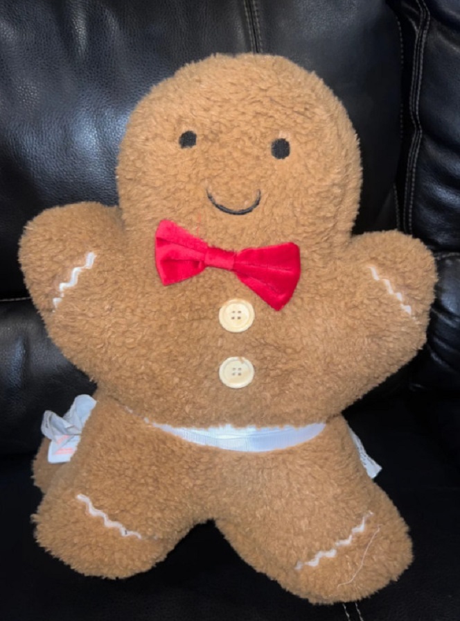 Gingerbread Boy & Girl Plush Doll