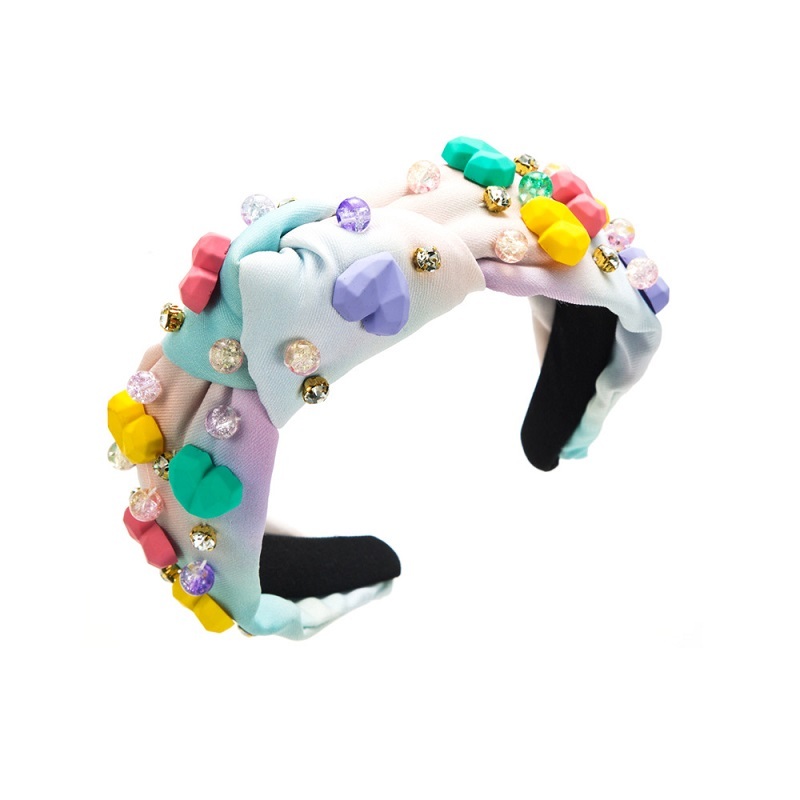 Cute Macaron Jeweled Headband