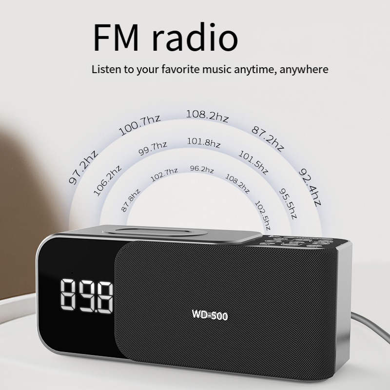 Wireless Bluetooth Clock Speaker