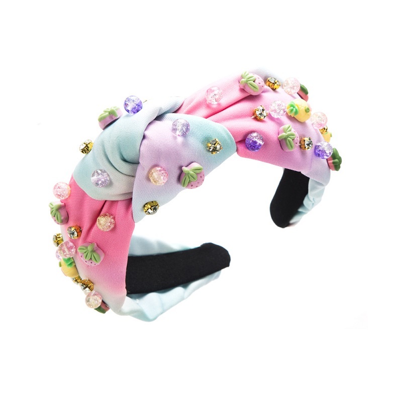 Cute Macaron Jeweled Headband