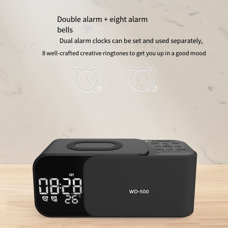 Wireless Bluetooth Clock Speaker