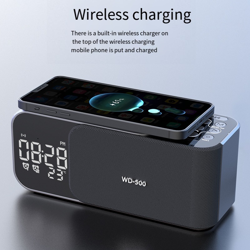 Wireless Bluetooth Clock Speaker
