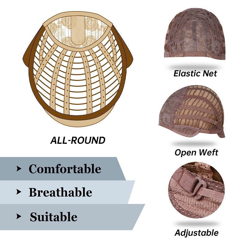 Burgundy Wavy Curly Wig