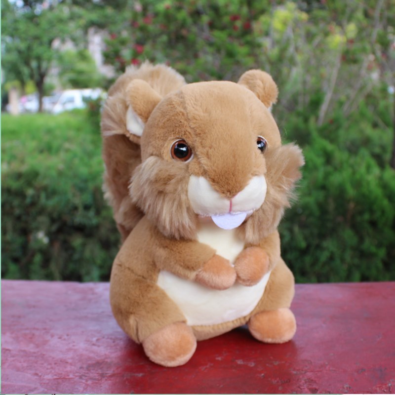 Big tailed squirrel Plush Doll