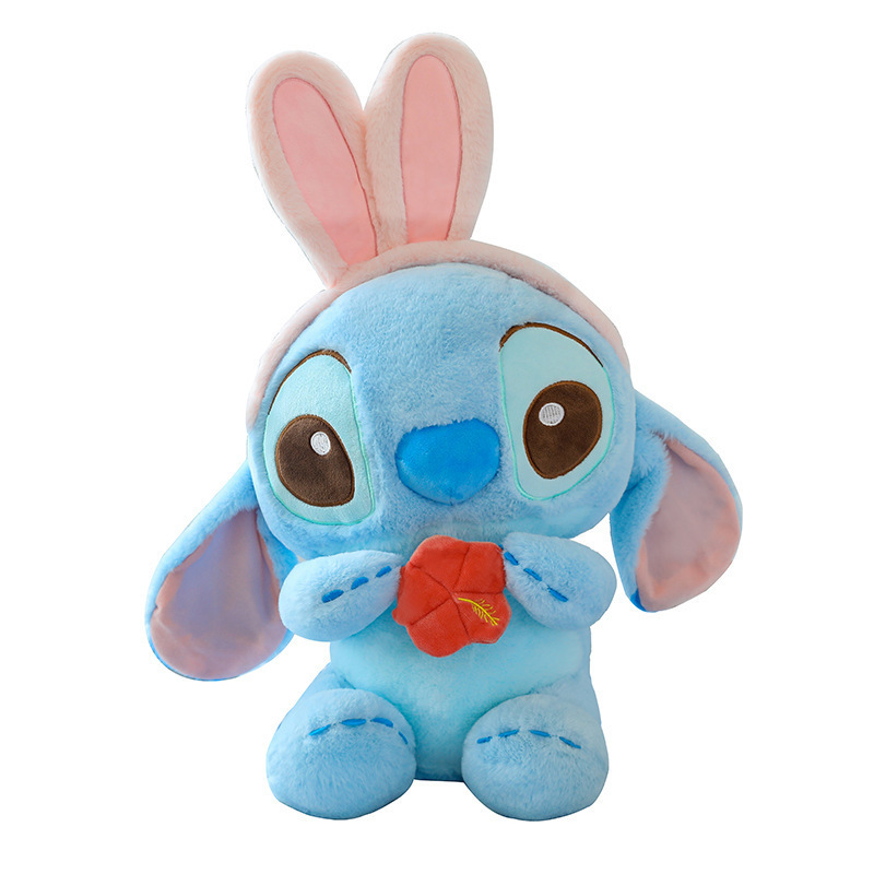 Cartoon Rabbit Ear Stitch Plush Doll