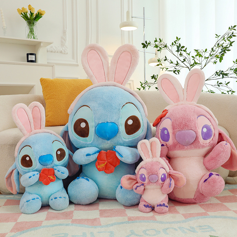 Cartoon Rabbit Ear Stitch Plush Doll