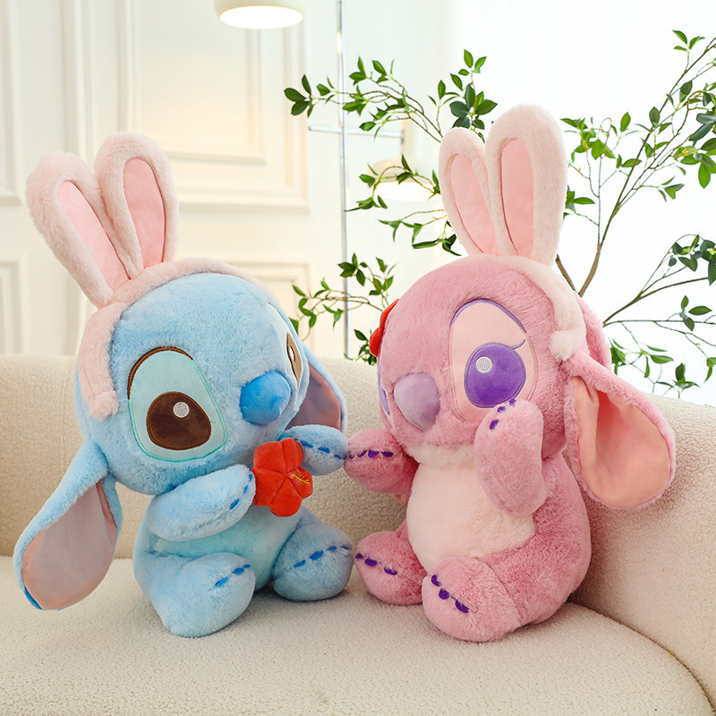 Cartoon Rabbit Ear Stitch Plush Doll