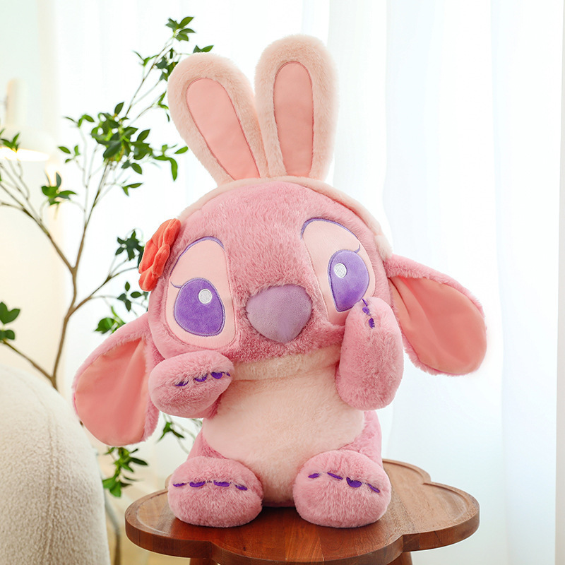 Cartoon Rabbit Ear Stitch Plush Doll