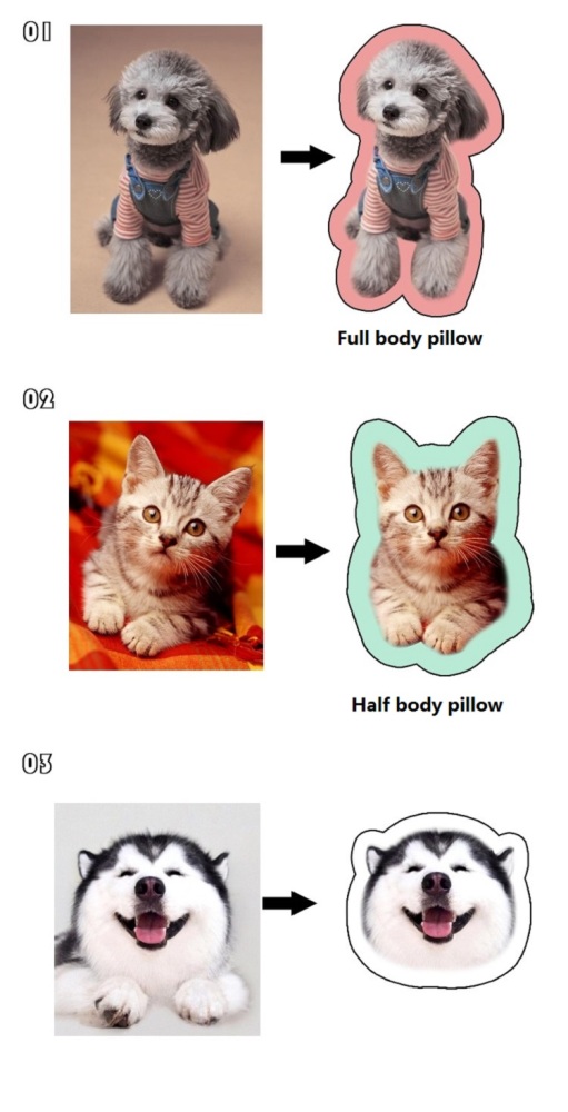 Pets Personalized Customized Pillows
