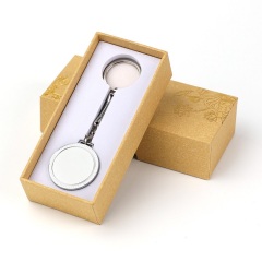 badge USB flash drive + yellow gift box