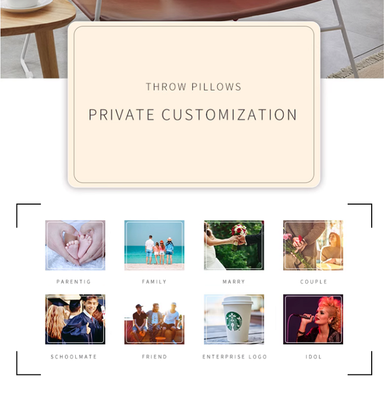 Throw Pillows Private Customization