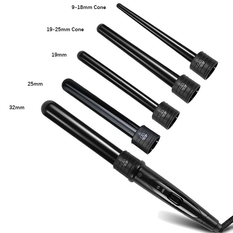 5-in-1 Curling Wand Set