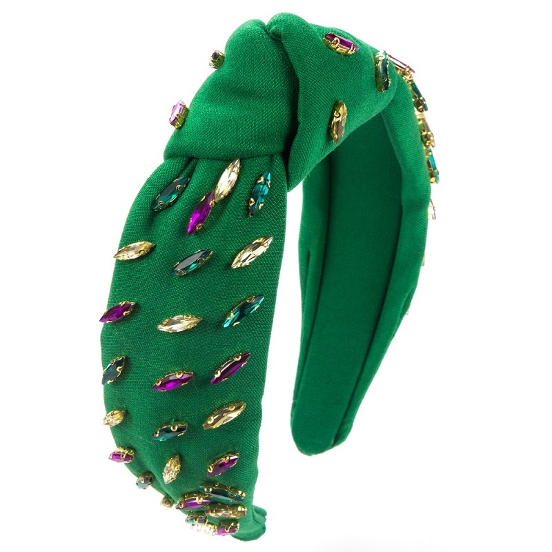 Baroque Handsewn Crystal Headband