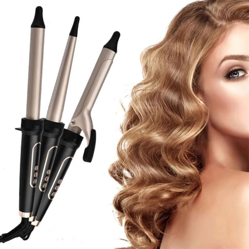 3-in-1 Curling Wand Set
